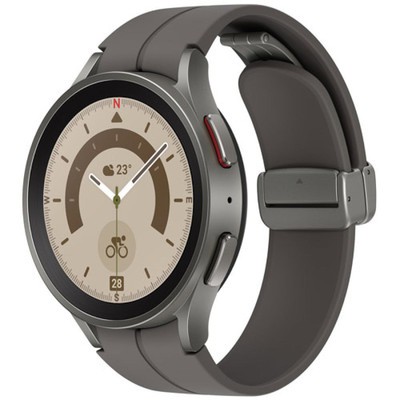 Samsung Galaxy Watch5 Pro GPS Grey Titanium 45mm Grey Sport Band - Pristine