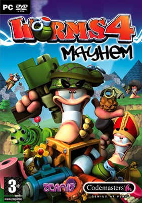 Worms 4: Mayhem PC Game - Used