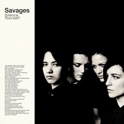 Savages - Silence Yourself CD Album - Used