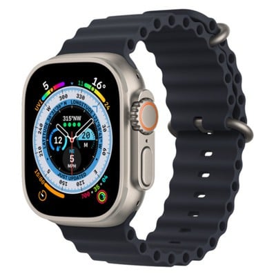 Apple Watch Ultra GPS + Cellular Titanium 49MM Midnight Ocean Band - Very Good Apple Watch Ultra GPS + Cellular Titanium 49MM Midnight Ocean Band - Very Good