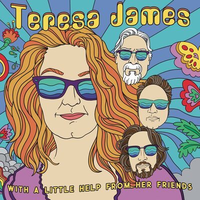 Teresa James - With a Little Help from Her Friends CD Album - Used