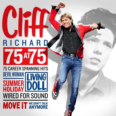Cliff Richard - 75 at 75 CD Album - Used