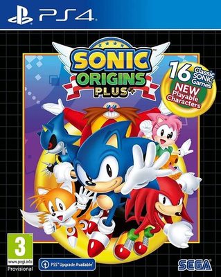 Sonic Origins Plus PlayStation 4 Game - Used