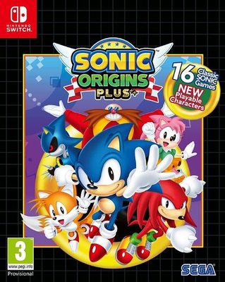 Sonic Origins Plus Nintendo Switch Game - Used
