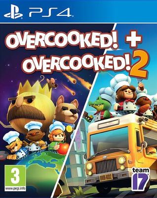 Overcooked! + Overcooked! 2 PlayStation 4 Game - Used