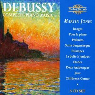 Claude Debussy - Complete Piano Music (Jones) CD Album - Used