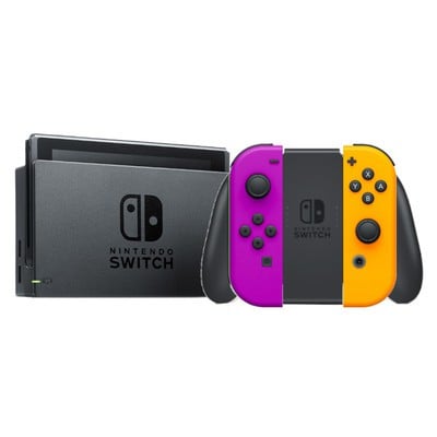 Nintendo Switch Purple/Orange - Very Good
