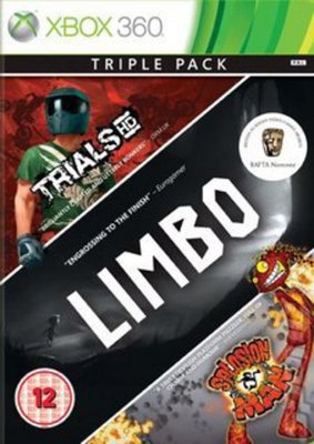 Xbox Live Hits Collection: Limbo, Trials HD, Splosion Man Game - Used