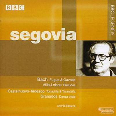 Various - Fugue & Gavotte, Preludes, Tonadilla & Tarantella (Segovia) CD Album - Used