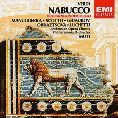 Giuseppe Verdi - Verdi Nabucco CD Album - Used