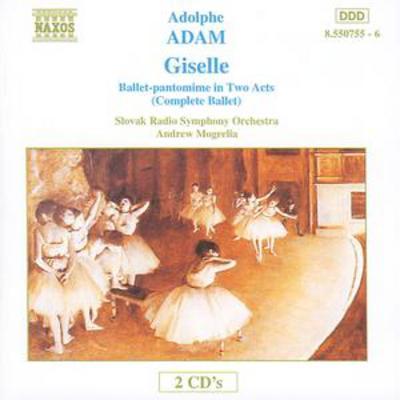 Adolphe Adam - Giselle [complete Ballet] (Mogrelia, Slovak Rso) CD Album - Used