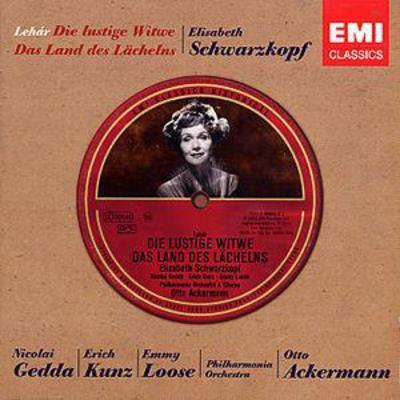 Franz Lehar - Die Lustige Witwe, Das Land Des Lachelns (Ackerman) CD Album - Used