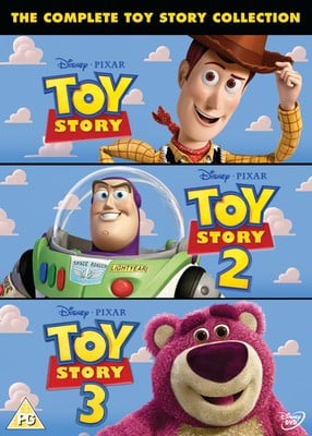 Toy Story 1-3 Box Set DVD musicMagpie Store