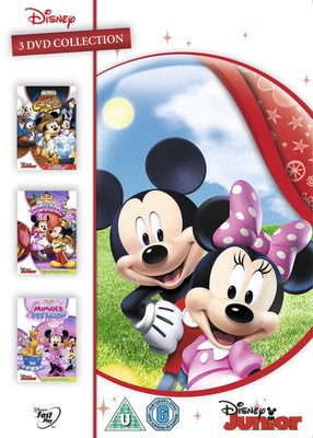 Mickey Mouse Clubhouse Triple Pack DVD musicMagpie Store