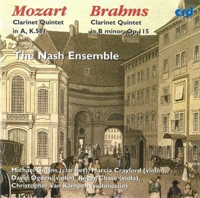 Wolfgang Amadeus Mozart - Mozart: Clarinet Quintet in A, K581/Brahms: Clarinet Quintet... CD Album - Used