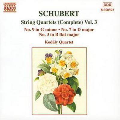 Franz Schubert - String Quartets (Complete) Vol. 3 (Kodaly Quartet) CD Album - Used