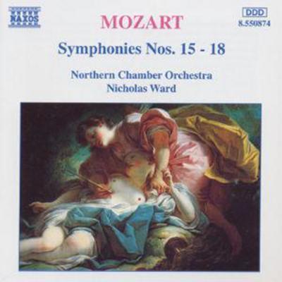 Wolfgang Amadeus Mozart - Mozart: Symphonies Nos. 15 - 18 CD Album - Used