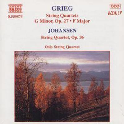 Edvard Grieg - Grieg - Johansen - String Quartets CD Album - Used