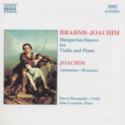 Johannes Brahms - Hungarian Dances for Violin and Piano CD Album - Used
