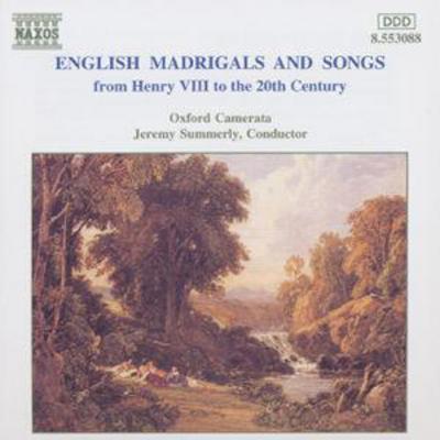 Various Composers - English Madrigals and Songs CD Album - Used