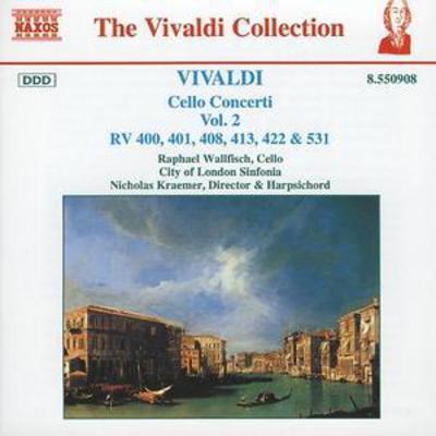 Antonio Vivaldi - Cello Concertos Volume 2/city of London Sin CD Album - Used