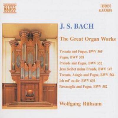 Johann Sebastian Bach - The Great Organ Works CD Album - Used