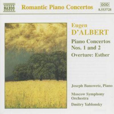 Eugen d'Albert - Piano Concertos Nos. 1 & 2 CD Album - Used