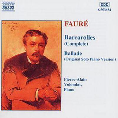 Pierre-Alain Volondat - Faure: Barcarolles / Ballade CD Album - Used