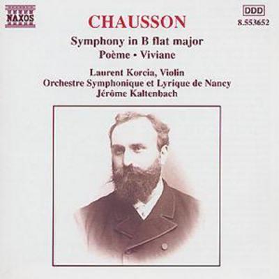 Ernest Chausson - Symphony in B flat major CD Album - Used