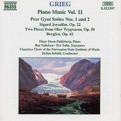 Edvard Grieg - Piano Music - Volume 11 CD Album - Used