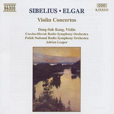 Jean Sibelius - Sibelius/Elgar - Violin Concertos CD Album - Used