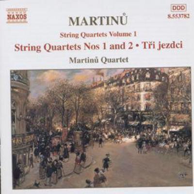 Martinu Quartet - String Quartets - Volume 1 - Martinu CD Album - Used