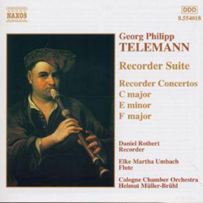 Georg Philipp Telemann - Recorder Suite/Concertos CD Album - Used