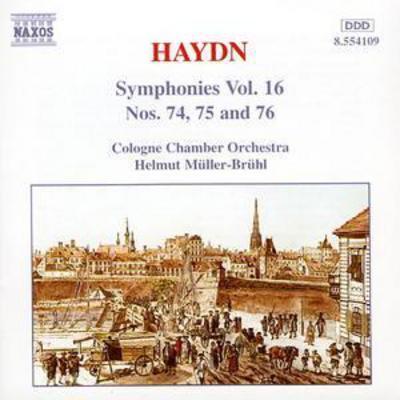 Joseph Haydn - Symphonies Vol. 16: Nos. 74 - 76 (Muller-bruhl, Cologne Co) CD Album - Used