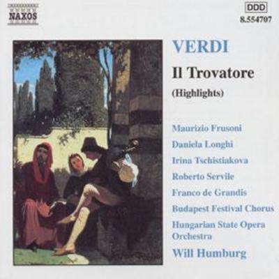 Giuseppe Verdi - Il Trovatore Highlights CD Album - Used