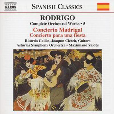 Joaquín Rodrigo - Complete Orchestral Works Vol. 5 (Valdes, Asturias So) CD Album - Used