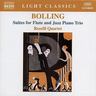Claude Bolling - Suites for Flute and Jazz Piano Trio (Roselli Quartet) CD Album - Used