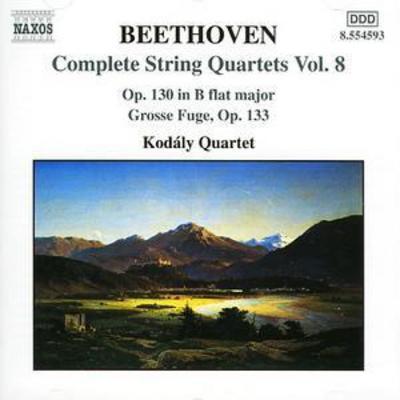 Ludwig van Beethoven - String Quartet Op.130, Grosse Fugue Op.133 (Kodaly Quartet) CD Album - Used
