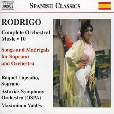 Joaquín Rodrigo - Complete Orchestral Music Vol. 10 (Valdes, Asturias So) CD Album - Used