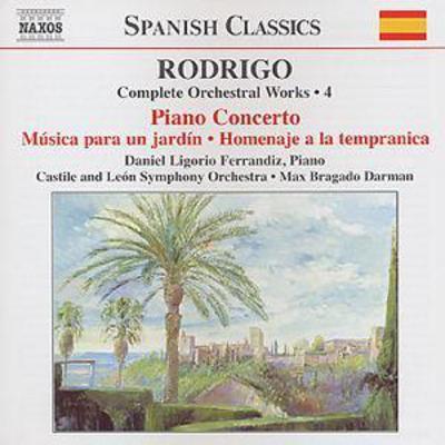 Joaquín Rodrigo - Piano Concerto (Bragado-darman, Castille & Leon So, Ligorio) CD Album - Used
