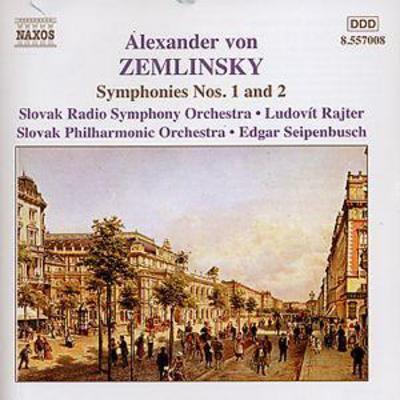 Alexander Von Zemlinsky - Symphonies Nos. 1 & 2 (Seipenbusch, Slovak Po, Srso, Rajter) CD Album - Used