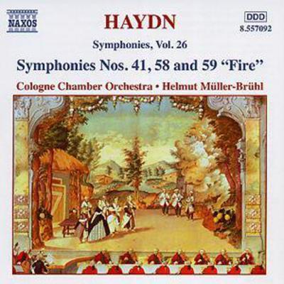 Joseph Haydn - Symphonies Nos. 41, 58 and 59 (Muller-bruhl, Cologne Co) CD Album - Used