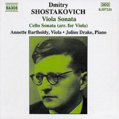 Dmitry Shostakovich - Cello Sonata, Viola Sonata (Drake, Bartholdy) CD Album - Used