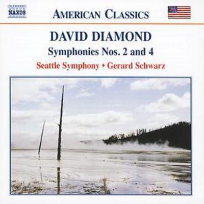 David Diamond - Symphonies Nos. 2 and 4 (Schwarz, Seattle So) CD Album - Used
