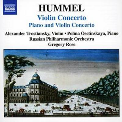 Johann Nepomuk Hummel - Violin Concerto, Piano and Violin Concerto (Rose) CD Album - Used