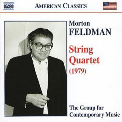Morton Feldman - String Quartet (1979) (Group for Contemporary Music) CD Album - Used