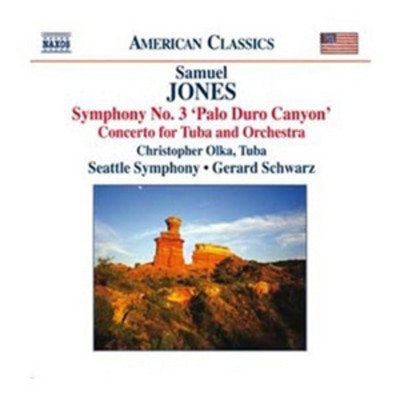 Samuel Jones - Samuel Jones: Symphony No. 3, 'Palo Duro Canyon'/... CD Album - Used