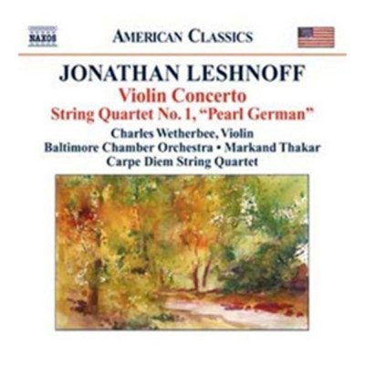 Jonathan Leshnoff - Jonathan Leshnoff: Violin Concerto/String Quartet No. 1 CD Album - Used