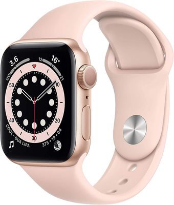 Apple Watch Series 6 GPS Gold Aluminium 40mm Pink Sport Band - Good