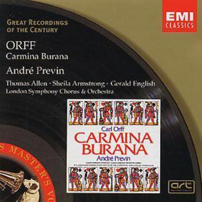 Carl Orff - Orff: Carmina Burana (Andre Previn) CD Album - Used